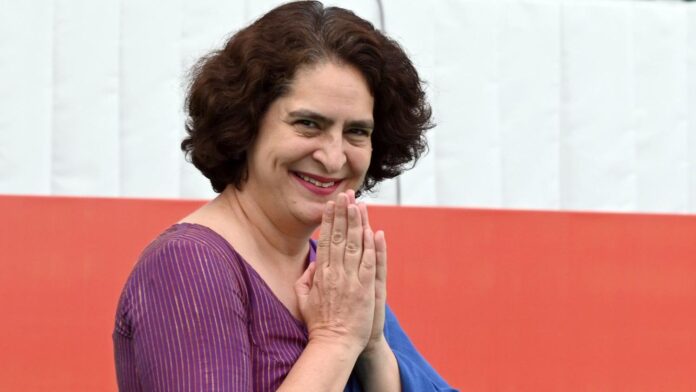 This time, Priyanka Gandhi entered the parliament for the first time as an MP, took the oath of the constitution