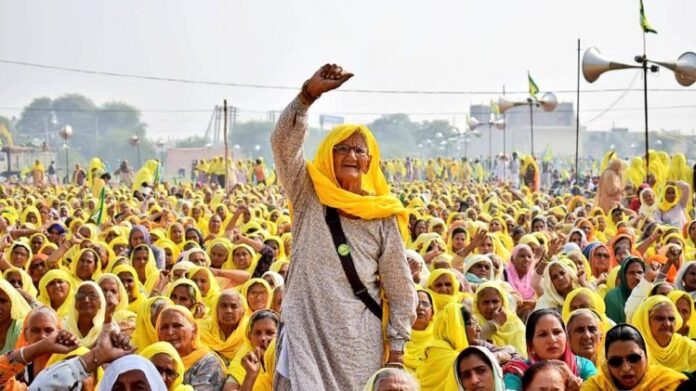 Farmers' movement in Delhi in five phases, freedom and security